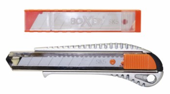 Boxer® hobbykniv 18 mm inkl. 10 ekstra knivblade
