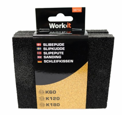 Work>it® slibepude K60/K120/K180