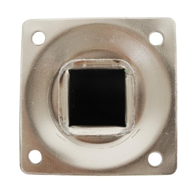 HOME It® firkantede bordben 24 x 24 mm x 50 cm børstet stål