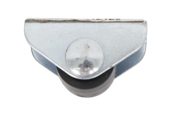 HOME It® fast møbelhjul Ø15 mm, sort plast