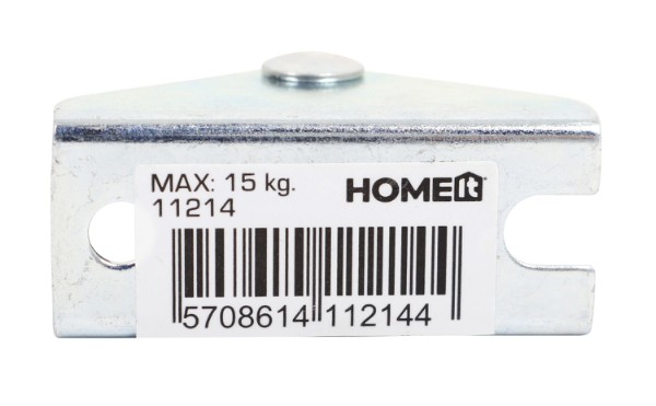 HOME It® fast møbelhjul Ø30 mm, gråt gummi