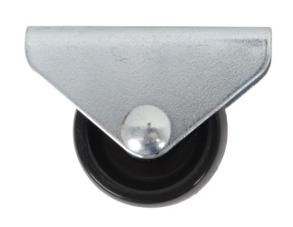 HOME It® fast møbelhjul Ø30 mm, sort plast