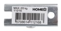 HOME It® fast møbelhjul Ø30 mm, sort plast
