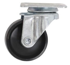 HOME It® drejeligt møbelhjul Ø40 mm, sort plast