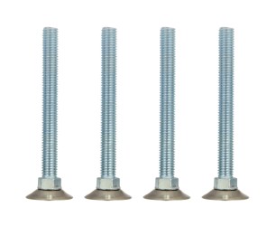 HOME It® stilleskruer til bordben 105 x 90 x 10 mm 4 stk