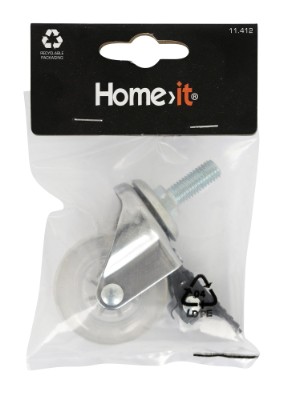 HOME It® hjul med bremse til bordben Ø50 x 10 mm