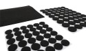 HOME It® selvklæbende filtpudesæt 125 stk assorteret sort