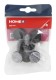 HOME It® glidesøm med filt Ø28 mm x 8 stk sort