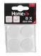 HOME It® selvklæbende filtpuder Ø28 mm x 8 stk hvid