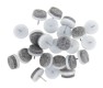 HOME It® glidesøm med filt Ø24 mm x 24 stk grå