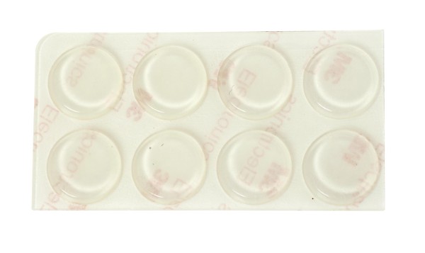 HOME It® selvklæbende anslagsdæmper 46 stk transparent