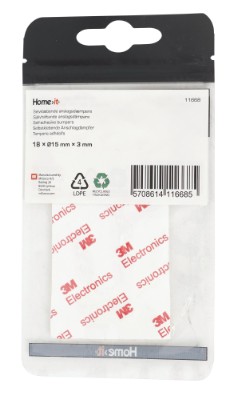 HOME It® anslagsdæmper Ø15x3 mm.