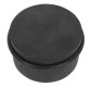 HOME It® rund dørstopper Ø76×45 mm egetræ sort