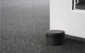 HOME It® rund dørstopper Ø76×45 mm egetræ sort
