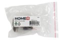 HOME It® dørstop til væg eller gulv Ø2,5 x 4,5 cm børstet stål