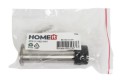 HOME It® dørstop til væg Ø1,9 x 8,2 cm børstet stål