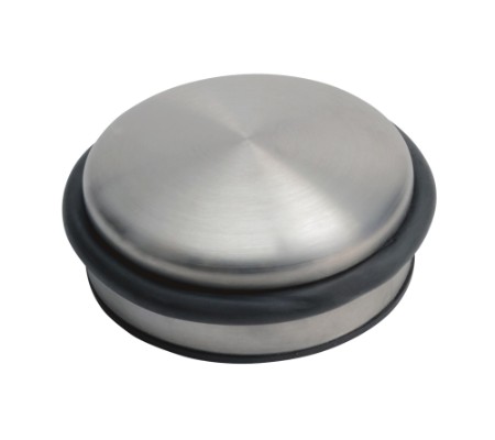 HOME It® dørstop til gulv Ø9,2 x 4,5 cm børstet stål