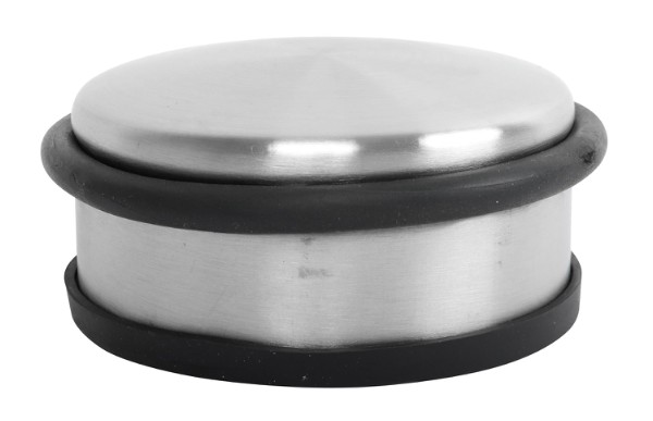 HOME It® dørstop til gulv Ø9,2 x 4,5 cm børstet stål