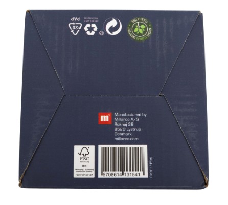 HOME It® dørstop til gulv Ø9,2 x 4,5 cm børstet stål