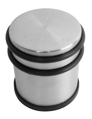 HOME It® dørstop til gulv Ø6,2 x 7,5 cm børstet stål