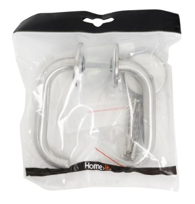 HOME It® dørgreb med U-greb 16 mm rustfri stål