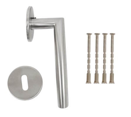 HOME It® dørgreb med B-greb 16 mm rustfri stål