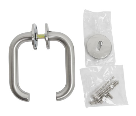 HOME It® dørgreb med U-greb 19 mm rustfri stål