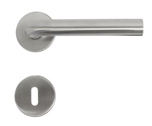 HOME It® dørgreb med L-greb 19 mm rustfri stål