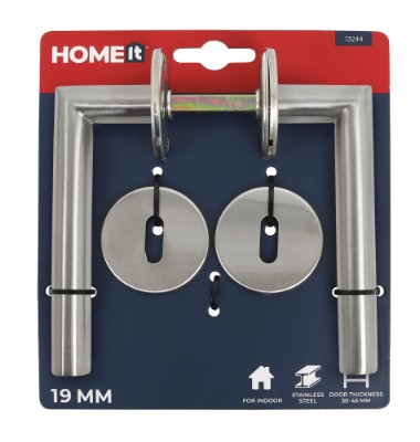 HOME It® dørgreb med V-greb 19 mm rustfri stål