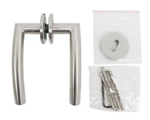 HOME It® dørgreb med B-greb 19 mm rustfri stål