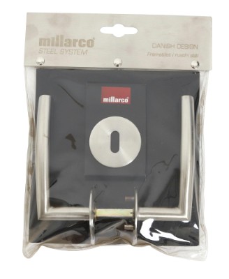 HOME It® dørgreb med B-greb 16 mm rustfri stål