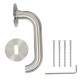HOME It® dørgreb med U-greb 19 mm rustfri stål