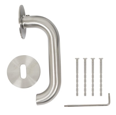 HOME It® dørgreb med U-greb 19 mm rustfri stål