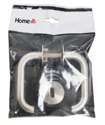 HOME It® dørgreb med U-greb 19 mm rustfri stål