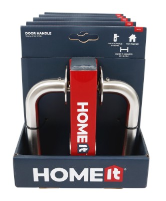 HOME It® dørgreb med L-greb 19 mm rustfri stål