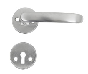 HOME It® dørgreb med L-greb mat krom