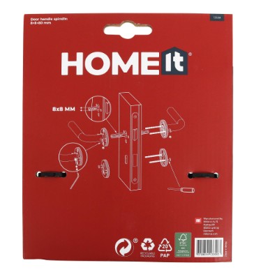 HOME It® dørgreb med L-greb mat krom