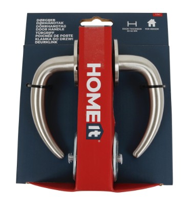 HOME It® dørgreb coupe børstet stål