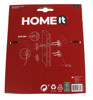 HOME It® dørgreb coupe børstet stål