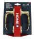 HOME It® dørgreb med L-greb messing