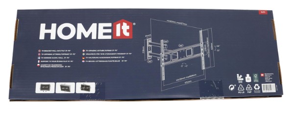 HOME It® TV-ophæng udtræk/kipbar 37-70