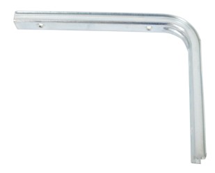 HOME It® hyldeknægt med U-profil 150 x 200 mm elgalvaniseret