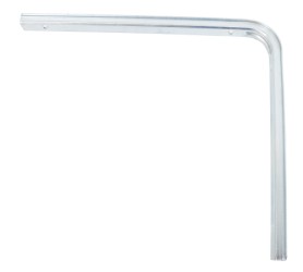 HOME It® hyldeknægt med U-profil 250 x 300 mm el-galvaniseret