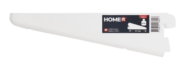 HOME It® hyldeknægt Rack System 17 cm hvid