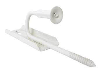 HOME It® Vindueskarmkonsol med vægbeslag 120 mm. hvid