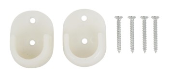 HOME It® universal bøjlestangsholder 2 stk. til rør Ø19 mm