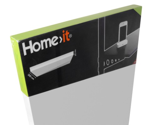 Home>it® hylde 60x30x2,50 cm. - Hvid