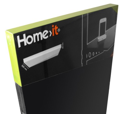 Home>it® hylde 60x30x2,50 cm. - Sort