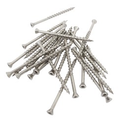 Universal rustfri skrue - Ø4,8×75 mm, 110 stk