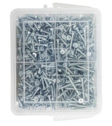 Home it Work ® Skrueboks small med TORX kærv til indendørs brug - 1185 stk.